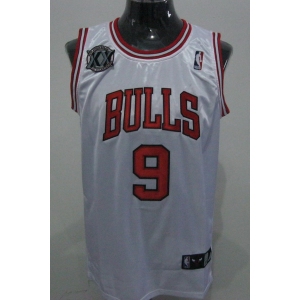 nba chicago bulls #9 deng white[20th patch]