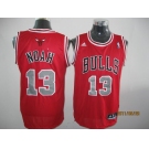 nba chicago bulls #9 noah red[grey number][2011 revolution 30]