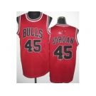 nba jersey chicago bulls #45 jordan red[revolution 30]