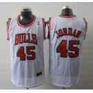 nba jersey chicago bulls #45 jordan white