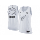 Women Nike Chicago Bulls #23 Michael Jordan White NBA Jordan Swingman 2018 All-Star Game Jersey