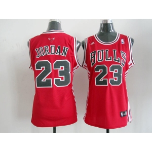 women nba jerseys chicago bulls #23 jordan red