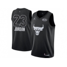 Youth Nike Chicago Bulls #23 Michael Jordan Black NBA Jordan Swingman 2018 All-Star Game Jersey
