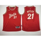 youth nba chicago bulls #21 butler red[2015 Christmas edition]