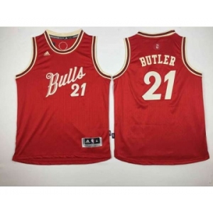 youth nba chicago bulls #21 butler red[2015 Christmas edition]