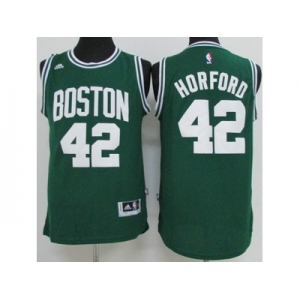 Boston Celtics #42 Al Horford Green(White No) Stitched NBA Jersey