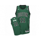 Men Adidas Boston Celtics #11 Kyrie Irving Swingman Green(Black No.) Alternate NBA Jersey