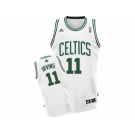 Men Adidas Boston Celtics #11 Kyrie Irving Swingman White Home NBA Jersey