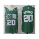 Men Nike Boston Celtics #20 Gordon Hayward Green Stitched NBA Swingman Jersey