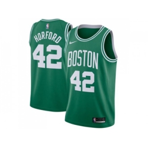 Men Nike Boston Celtics #42 Al Horford Green Stitched NBA Swingman Jersey