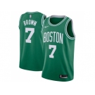 Men Nike Boston Celtics #7 Jaylen Brown Green Stitched NBA Swingman Jersey