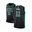 Men's Adidas Boston Celtics #11 Kyrie Irving Authentic Black NBA Jersey - Statement Edition