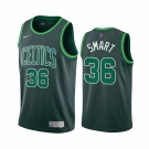 Men's Boston Celtics #36 Marcus Smart Green NBA Swingman 2020-21 Earned Edition Jersey