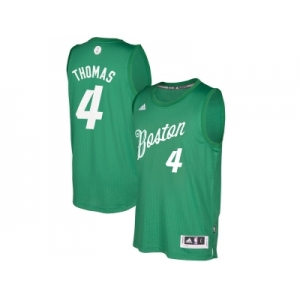 Men's Boston Celtics #4 Isaiah Thomas Green 2016 Christmas Day NBA Swingman Jersey
