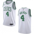 Men's Boston Celtics #4 Jrue Holiday White 2023 Association Edition Stitched Basketball Jersey