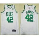 Men's Boston Celtics #42 Al Horford White Icon Sponsor Swingman Jersey