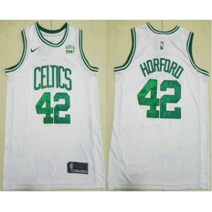 Men's Boston Celtics #42 Al Horford White Icon Sponsor Swingman Jersey