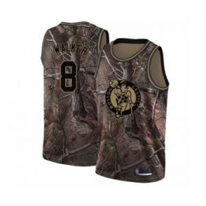 Men's Boston Celtics #8 Kemba Walker Swingman Camo Realtree Collection Basketball Jersey