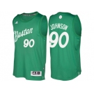 Men's Boston Celtics #90 Amir Johnson Green 2016 Christmas Day NBA Swingman Jersey