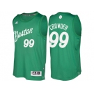 Men's Boston Celtics #99 Jae Crowder Green 2016 Christmas Day NBA Swingman Jersey