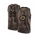 Men's Boston Celtics #99 Tacko Fall Swingman Camo Realtree Collection Basketball Jersey