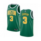 Men's Nike Boston Celtics #3 Dennis Johnson Green Swingman Jersey - Earned Edition