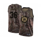 Men's Nike Boston Celtics #36 Marcus Smart Swingman Camo Realtree Collection NBA Jersey