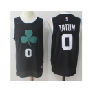 Nike Boston Celtics #0 Jayson Tatum Black Stitched NBA Jersey