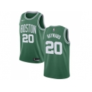 Nike Boston Celtics #20 Gordon Hayward Green NBA Swingman Jersey