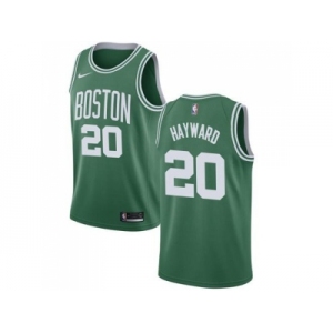 Nike Boston Celtics #20 Gordon Hayward Green NBA Swingman Jersey