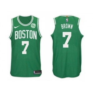Nike NBA Boston Celtics #7 Jaylen Brown Jersey 2017-18 New Season Green Jersey