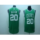 nba boston celtics #20 allen green(fans edition)