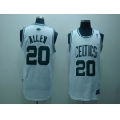 nba boston celtics #20 allen whtie(fans edition)