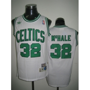 nba boston celtics #32 Mchale white(green number)