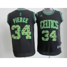 nba boston celtics #34 pierce black[camo fashion swingman]