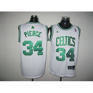 nba boston celtics #34 pierce white[2011 swingman revolution 30]