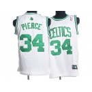 nba boston celtics #34 pierce white