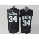 nba boston celtics #34 thetruth black