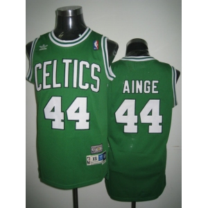 nba boston celtics #44 ainge green(white number)