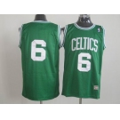 nba boston celtics #6 green