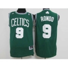 nba boston celtics #9 rondo green[2016 new]