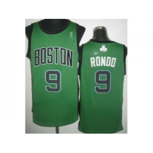 nba boston celtics #9 rondo green[revolution 30]