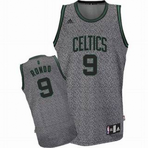 nba boston celtics #9 rondo grey[static fashion swingman]