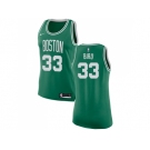 Women Nike Boston Celtics #33 Larry Bird Green NBA Swingman Icon Edition Jersey