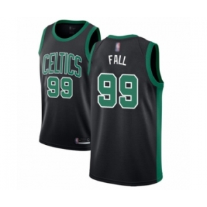 Women's Boston Celtics #99 Tacko Fall Swingman Black Basketball Jersey - Statement Edition