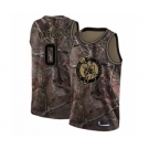 Women's Nike Boston Celtics #0 Robert Parish Swingman Camo Realtree Collection NBA Jersey