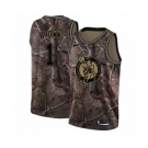 Women's Nike Boston Celtics #1 Walter Brown Swingman Camo Realtree Collection NBA Jersey