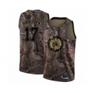 Women's Nike Boston Celtics #17 John Havlicek Swingman Camo Realtree Collection NBA Jersey