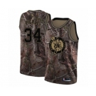 Women's Nike Boston Celtics #34 Paul Pierce Swingman Camo Realtree Collection NBA Jersey