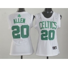 women nba boston celtics #20 allen white